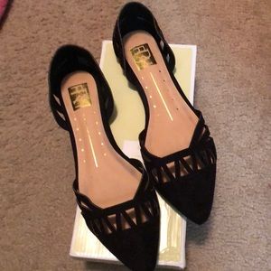 Suede Flats